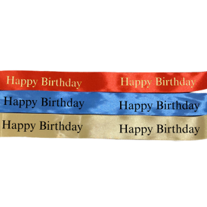Birthday Ribbon | 22 Meters A Roll